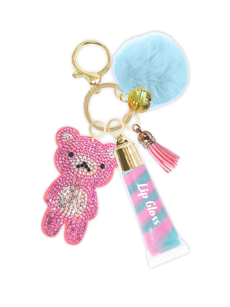 Hot Focus Gummy Bear Lip Gloss with Keychain