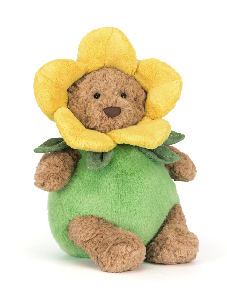 Jellycat Bartholomew Bear Daffodil Outfit