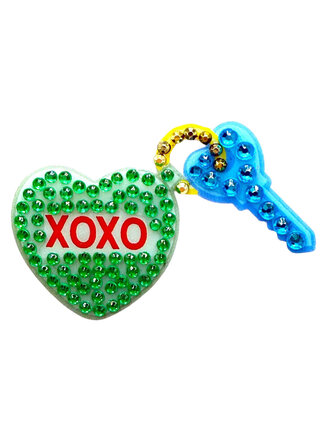 StickerBeans Sweethearts Keychain