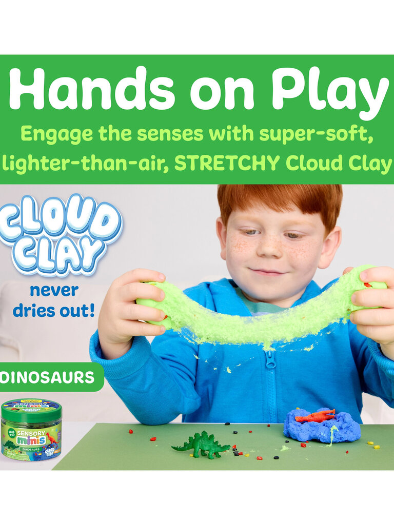 Faber Castell Dinosaur Sensory Mini Play Jar