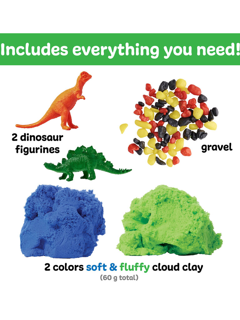 Faber Castell Dinosaur Sensory Mini Play Jar