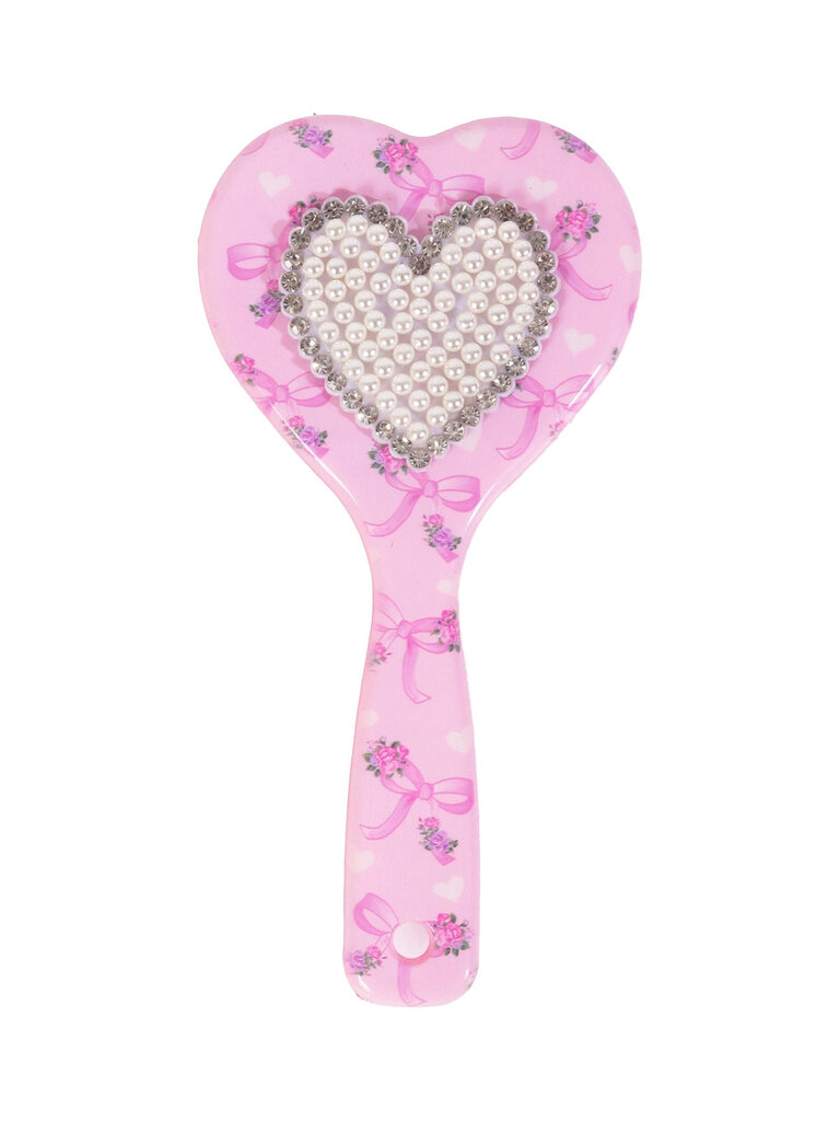 Heart Bow Heart Hairbrush