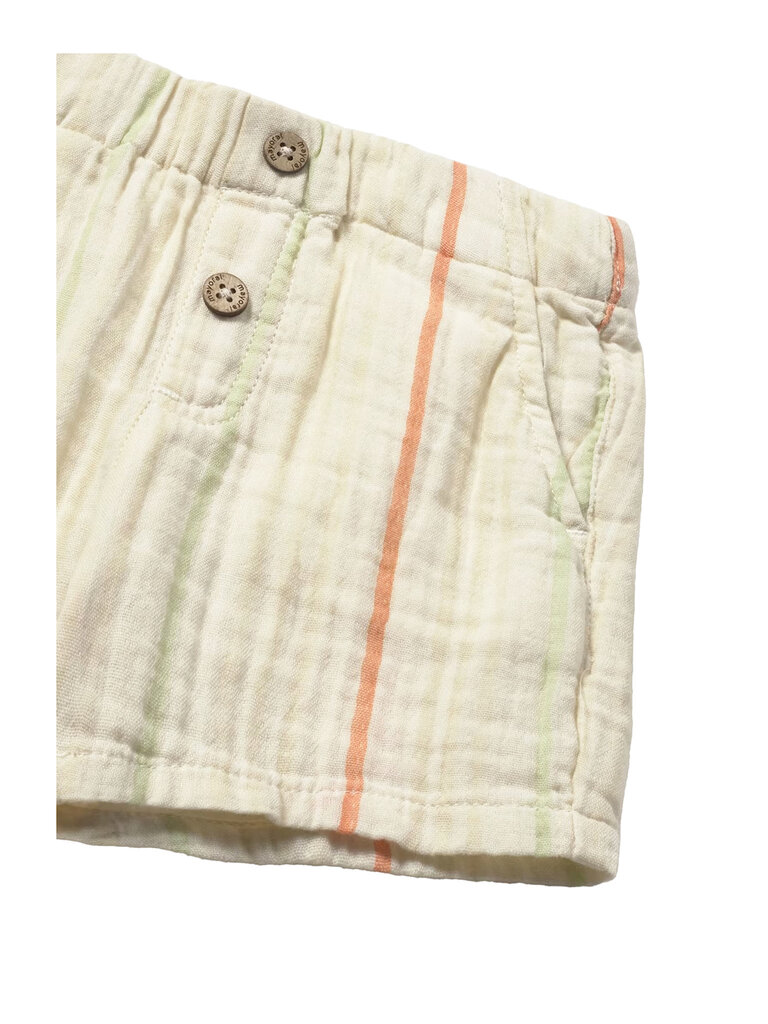 Mayoral Soft Cotton Stripe Shorts