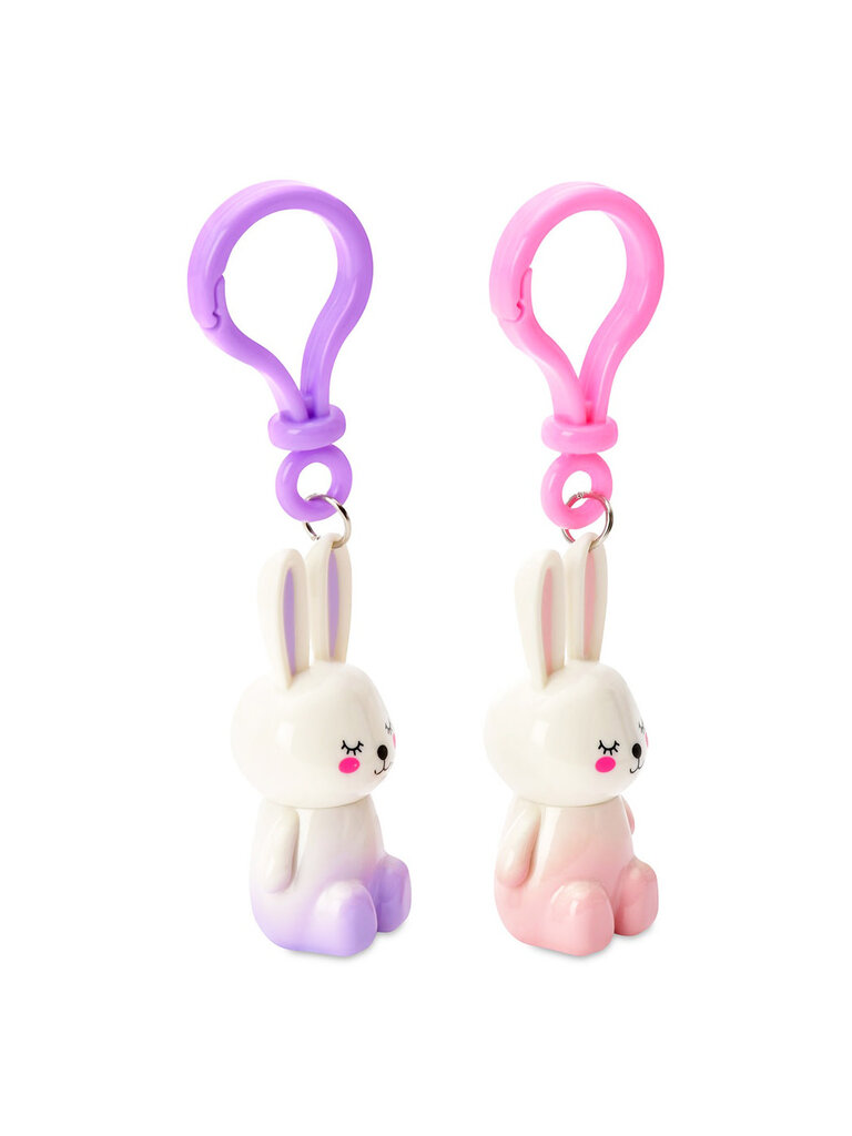 Iscream Bunny Besties Lip Gloss Key Chains