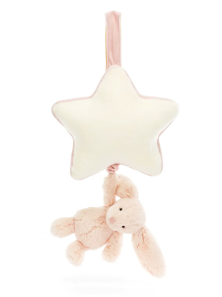 Jellycat Bashful Blush Bunny Musical Pull