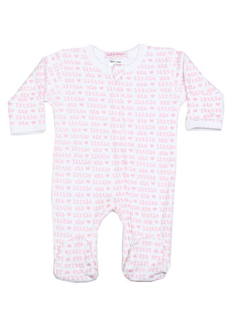 Baby Steps Little Sis Zipper Footie