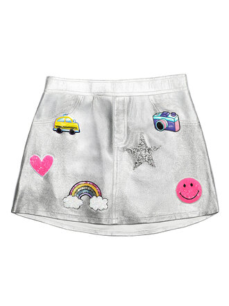 MIA New York Silver Icon Skort