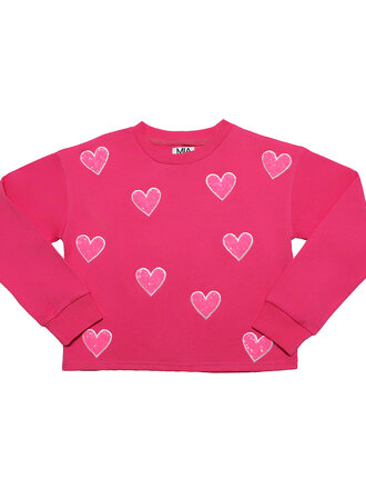 MIA New York Pink Love Sweatshirt
