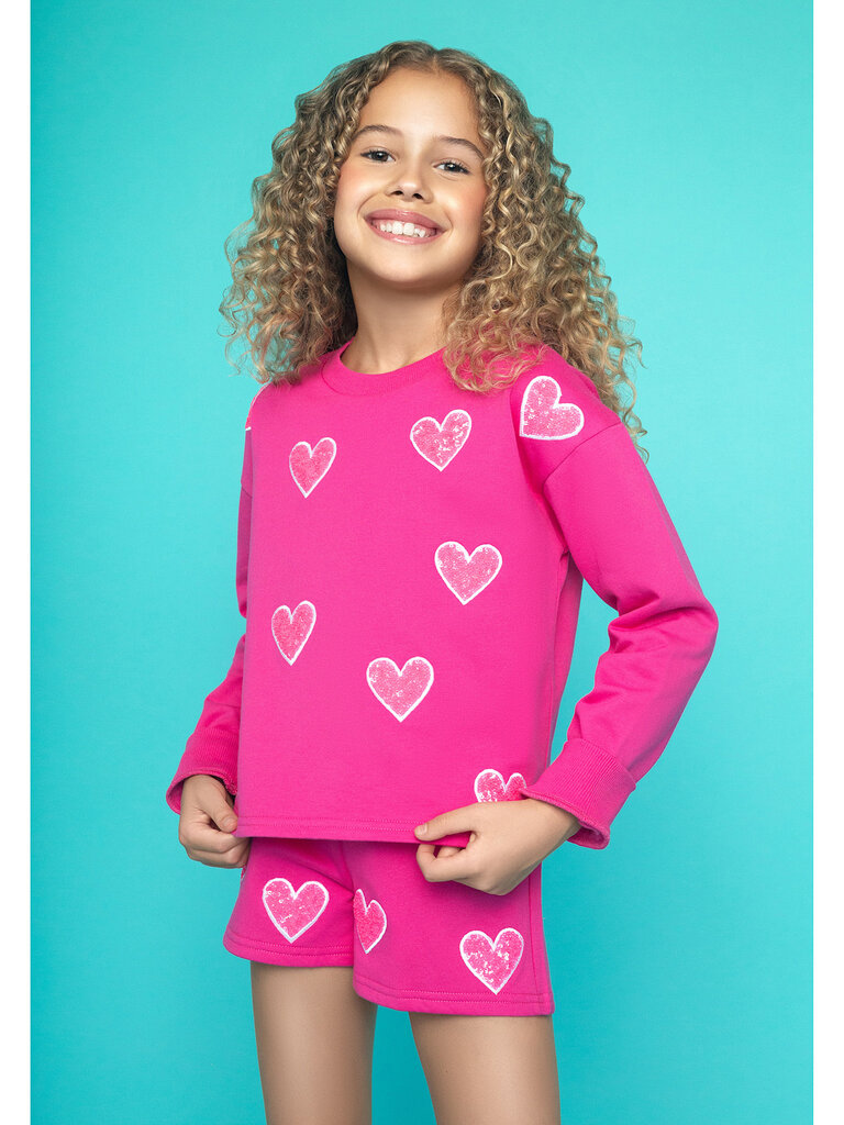 MIA New York Pink Love Sweatshirt