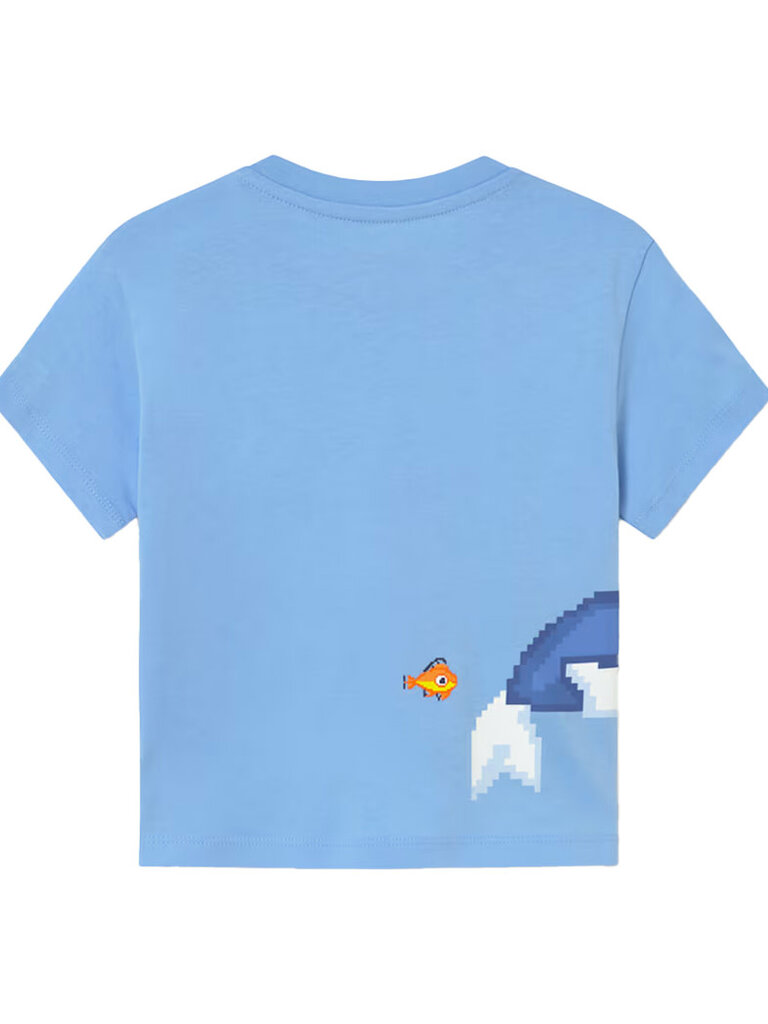 Mayoral Baby Digital Whale T-Shirt