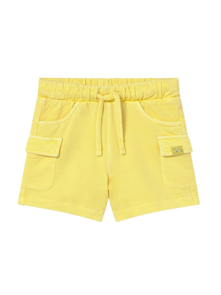 Mayoral Baby Lemon Cargo Shorts