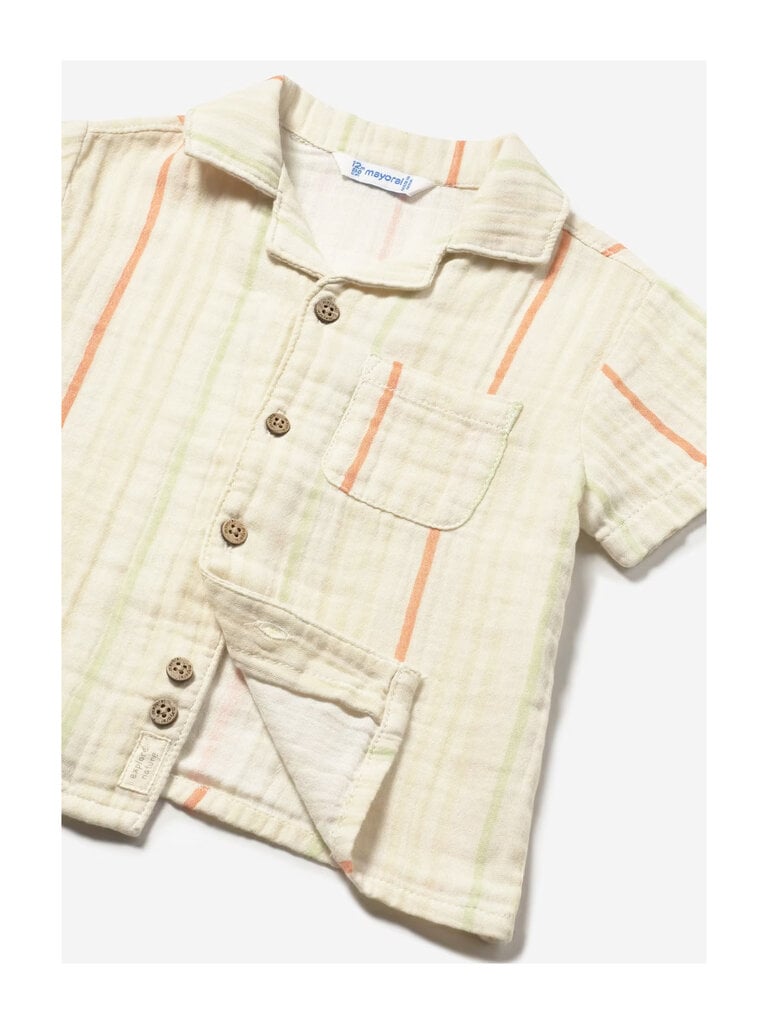 Mayoral Stripe Soft Cotton Shirt