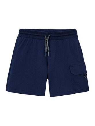 Mayoral Boys Navy Cotton Cargo Shorts