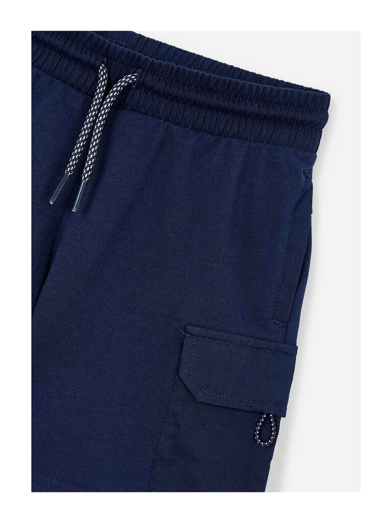 Mayoral Boys Navy Cotton Cargo Shorts