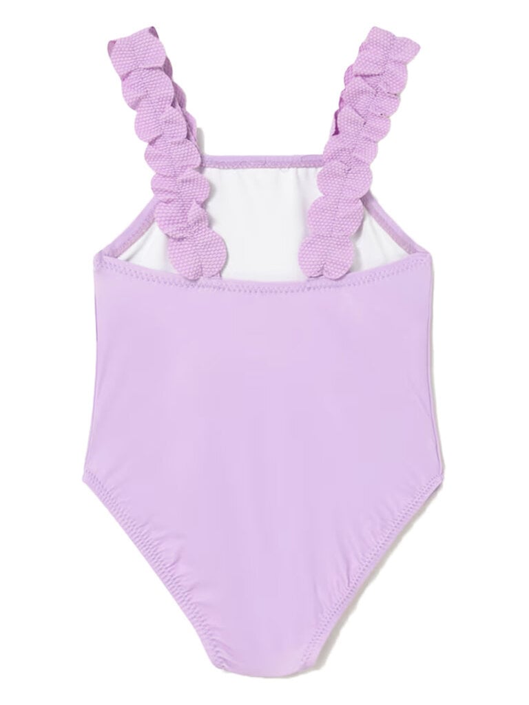 Mayoral Lilac Floral Swimsuit