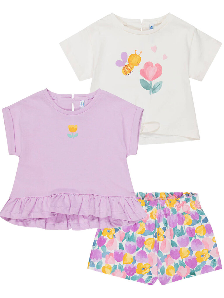 Mayoral Baby Floral 3pc Set