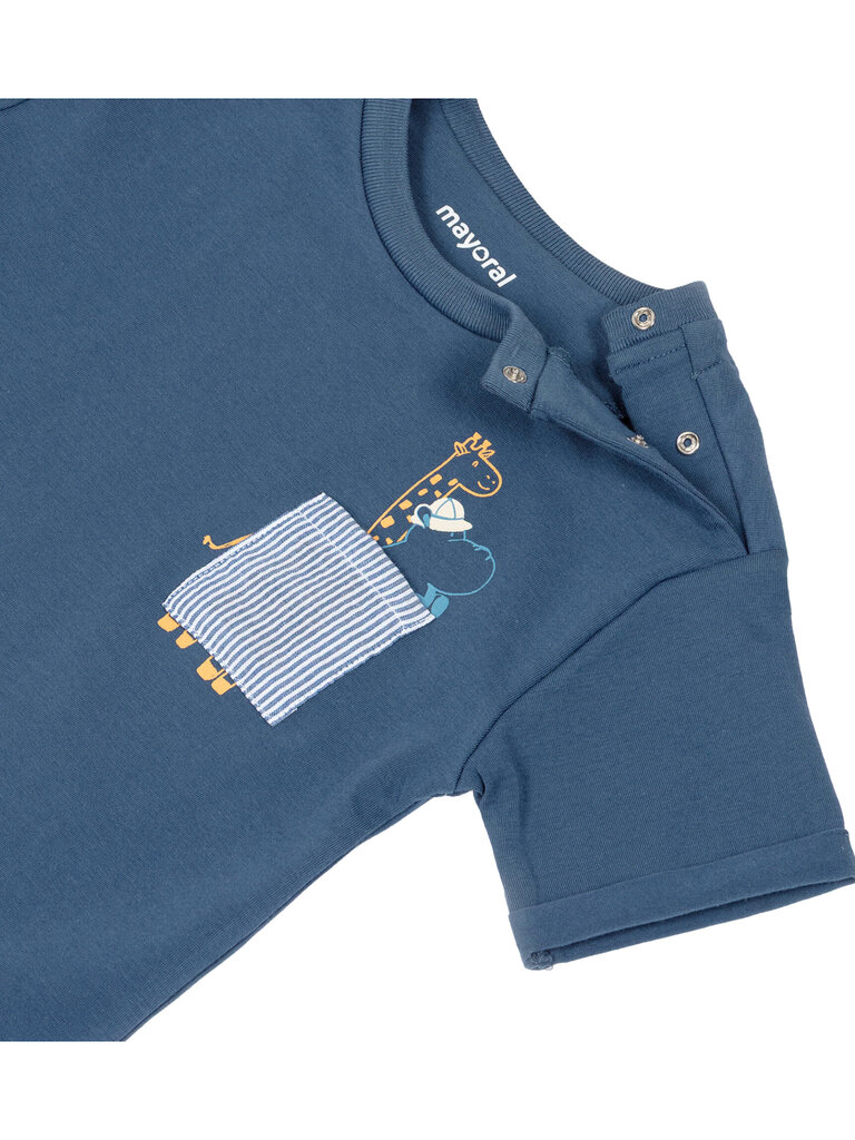 Mayoral Baby Boys Pinstripe Shorts Set