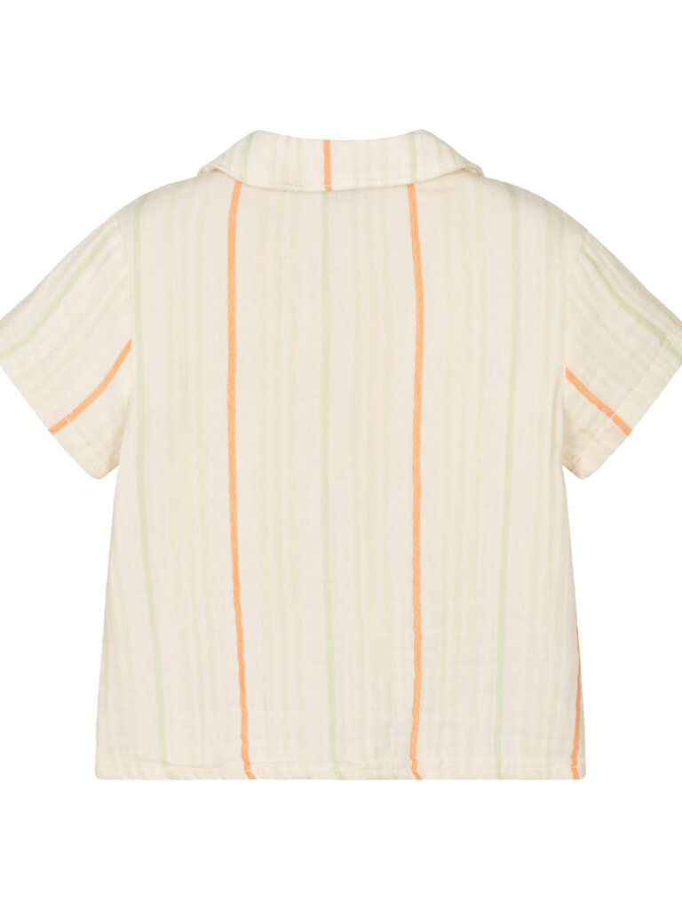 Mayoral Baby Striped Cotton Muslin Shirt