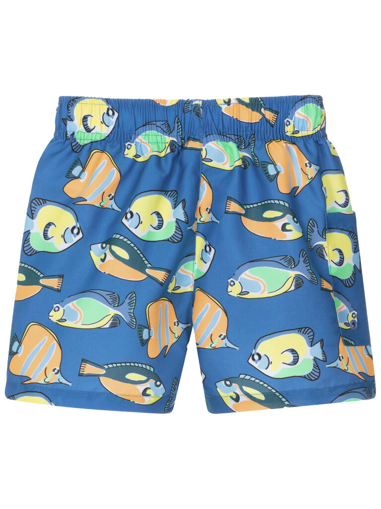 Mayoral Boy Fish Printed Swim Shorts