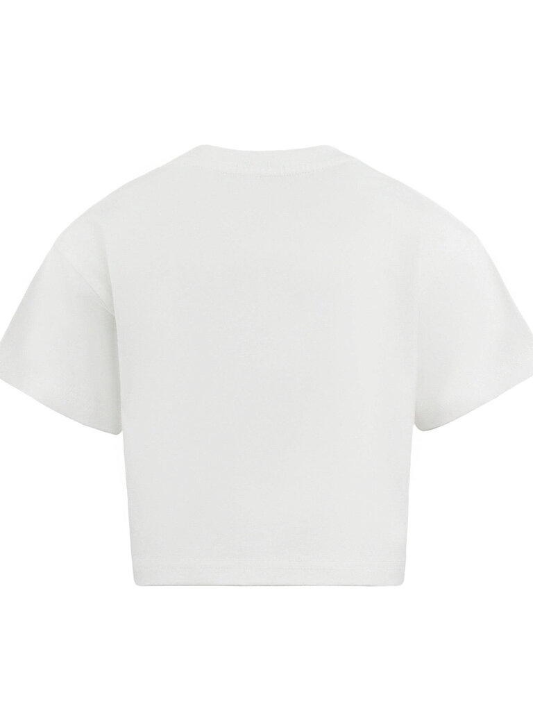 Lola and the Boys Sparkle Doodle Crop Shirt