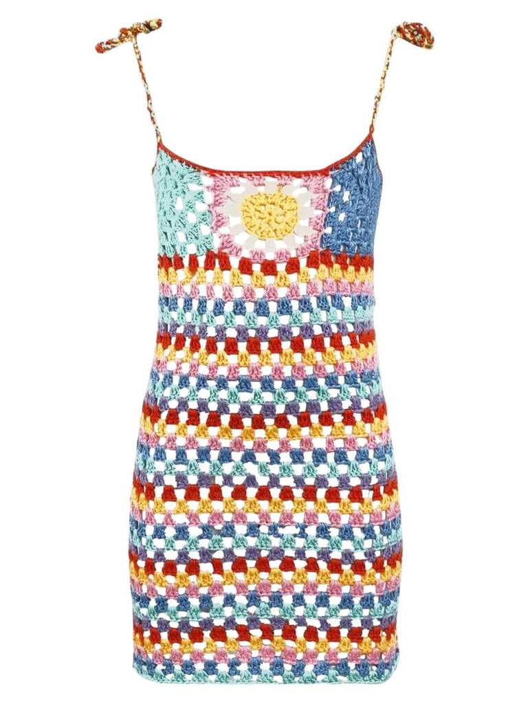 Lola and the Boys Sunshine Mood Crochet Dress