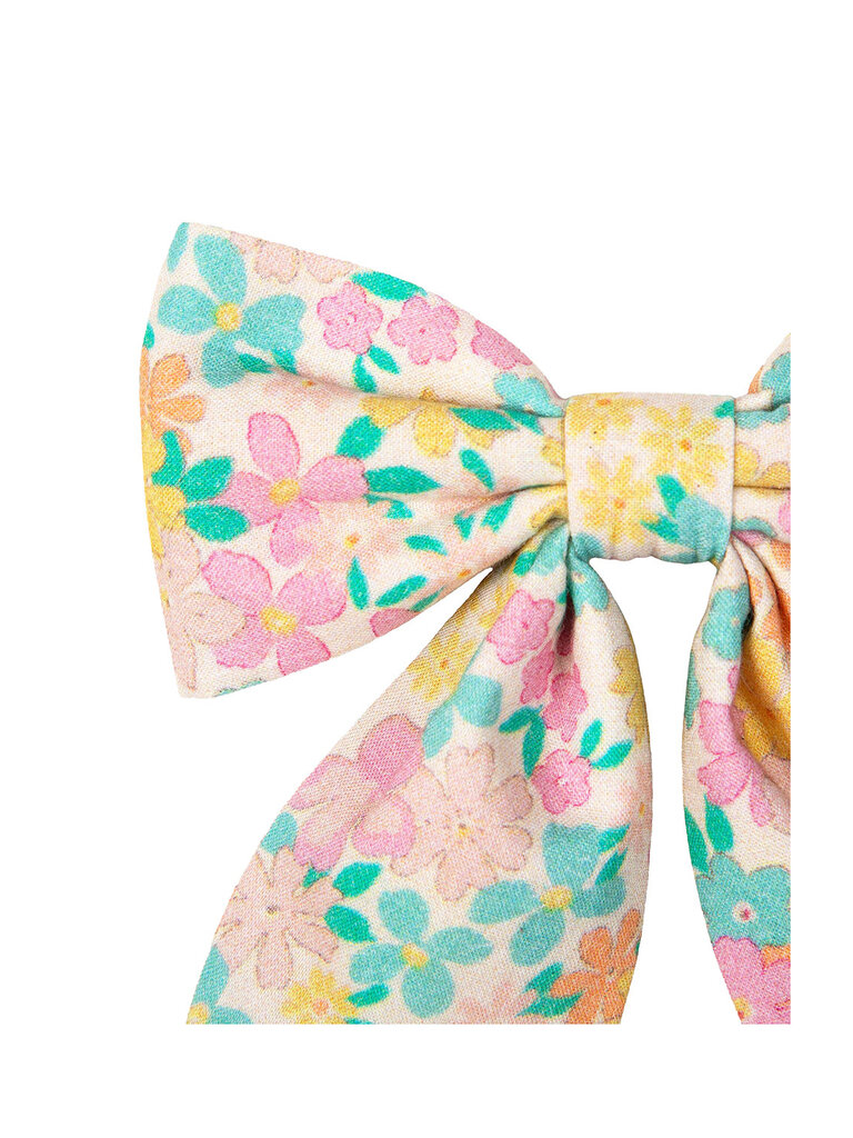 Audrey Alligator Clip - Floral Mint