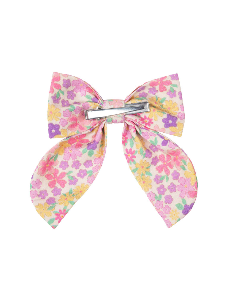 Audrey Alligator Clip - Floral Purple