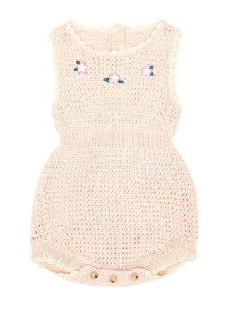 tun tun Avery Romper - Light Pink