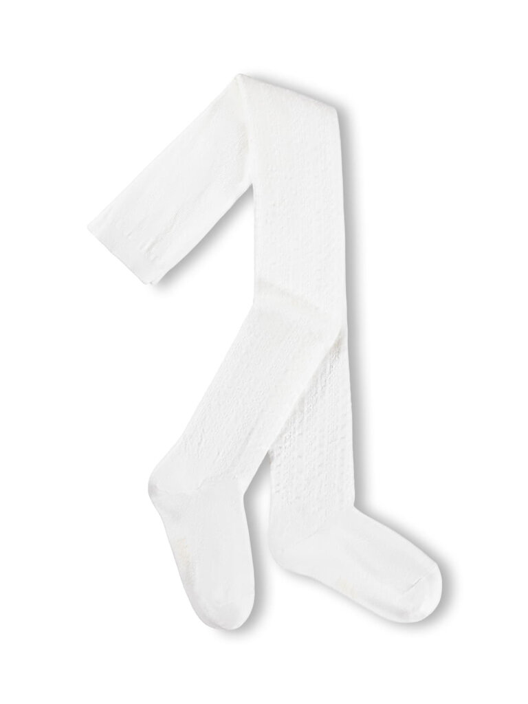 Molo Pointelle Tights - Daylight White