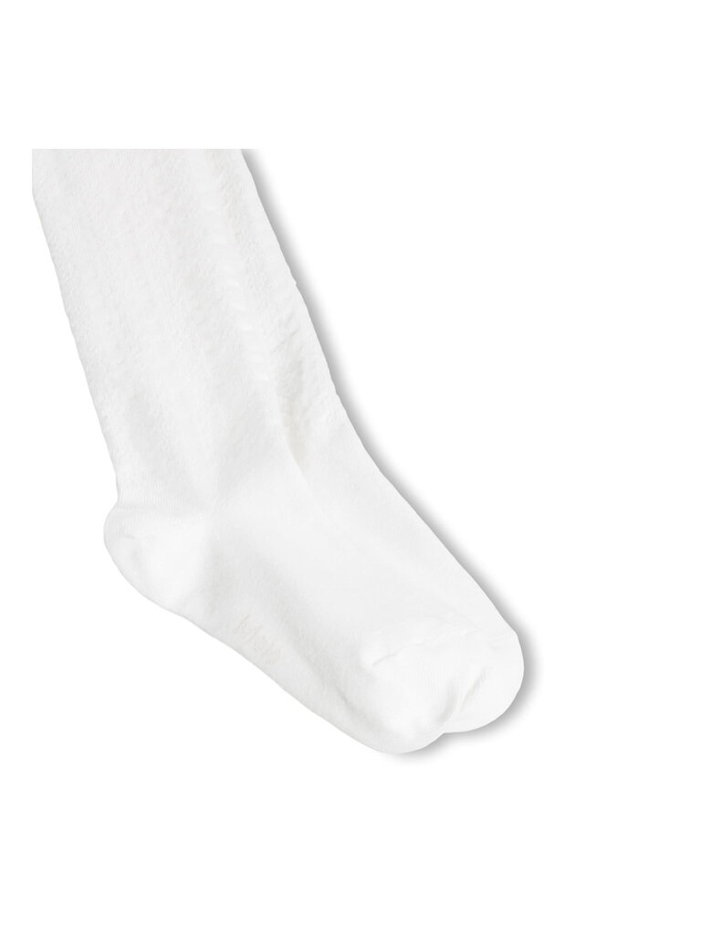 Molo Pointelle Tights - Daylight White