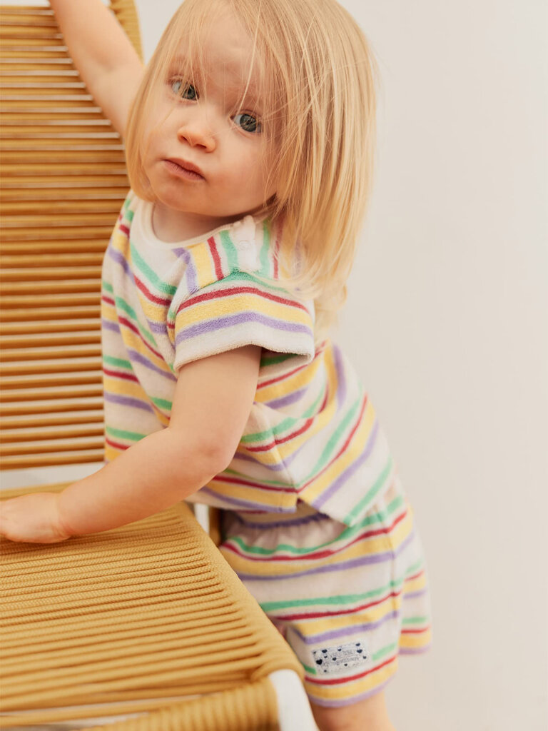Molo Terry Pastels Stripe Set