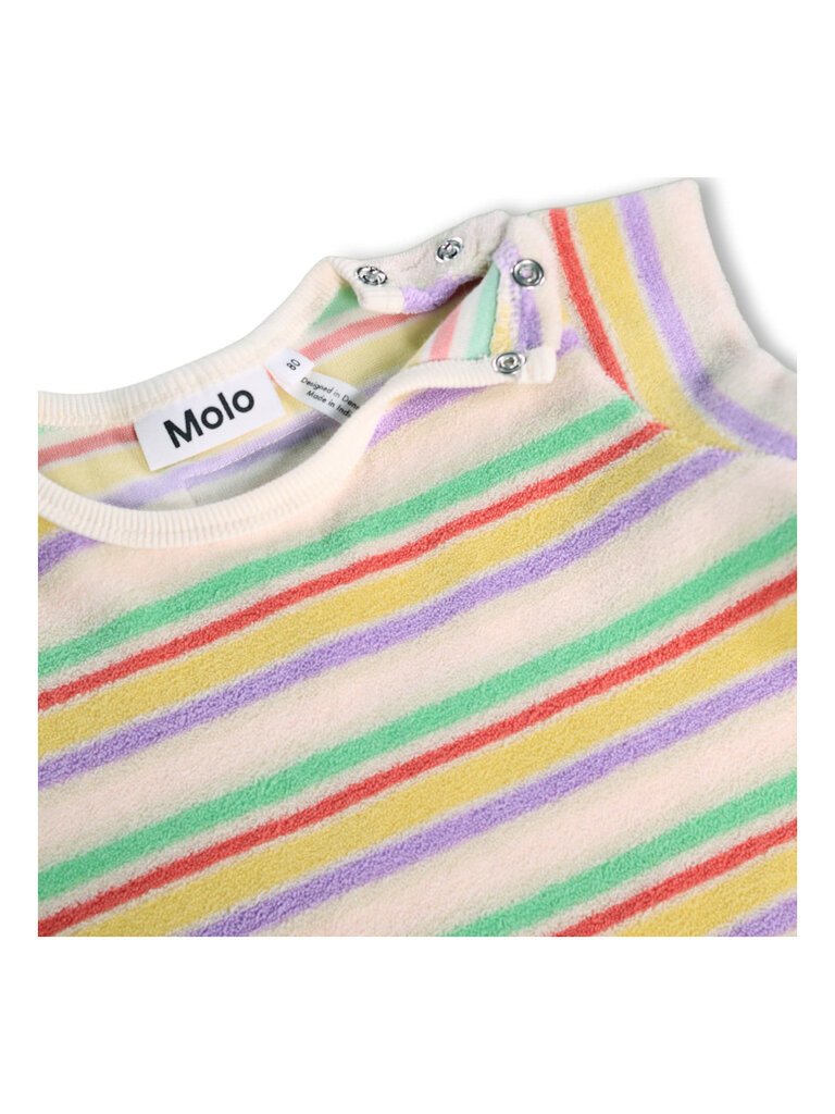 Molo Terry Pastels Stripe Set