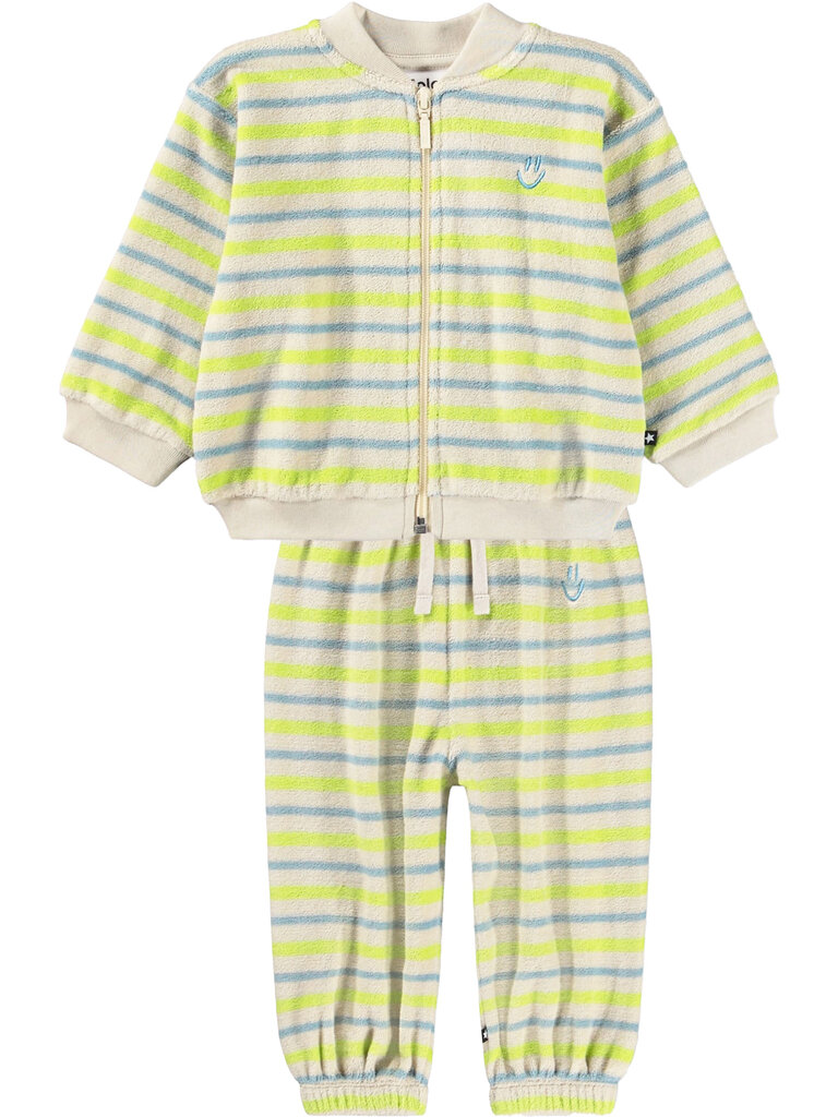 Molo Terry Pistacia Stream Set