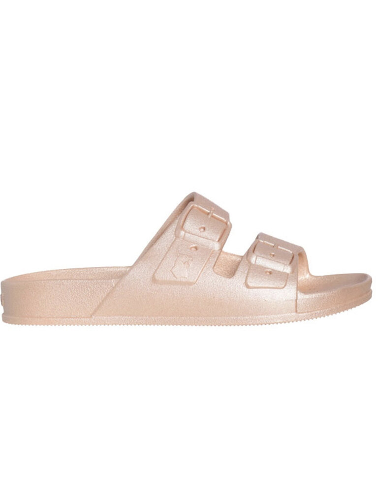 Metallic Nude Scented Sandals