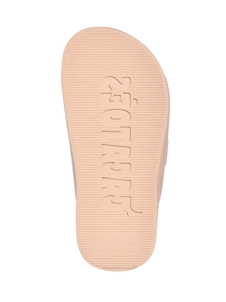 Metallic Nude Scented Sandals