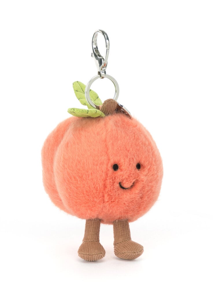 Jellycat Amuseables Peach Bag Charm