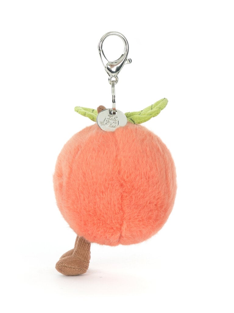 Jellycat Amuseables Peach Bag Charm