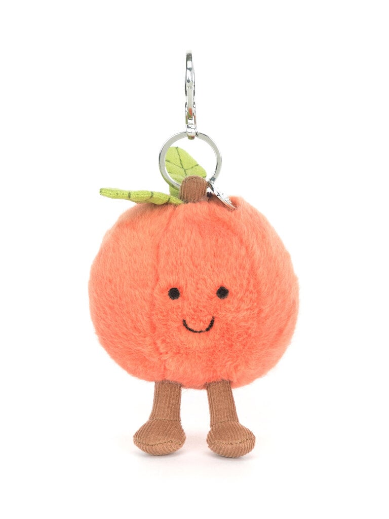 Jellycat Amuseables Peach Bag Charm