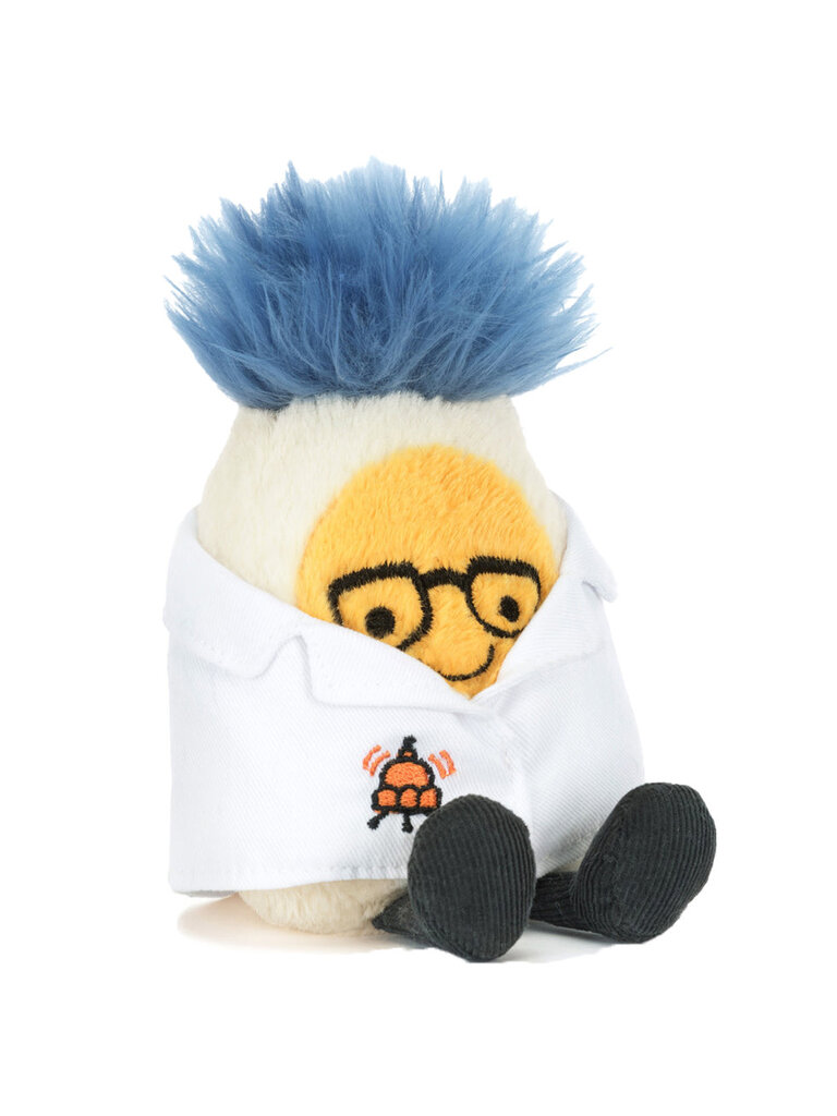 Jellycat Amuseables Boiled Egg Scientist Outfit
