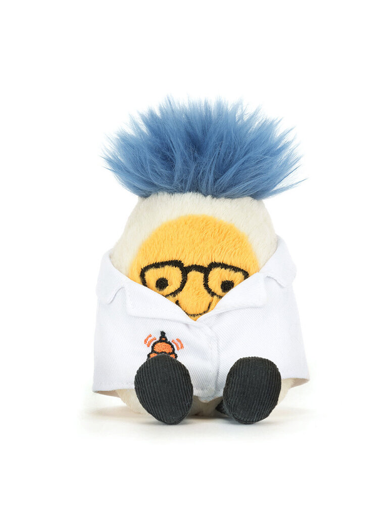 Jellycat Amuseables Boiled Egg Scientist Outfit