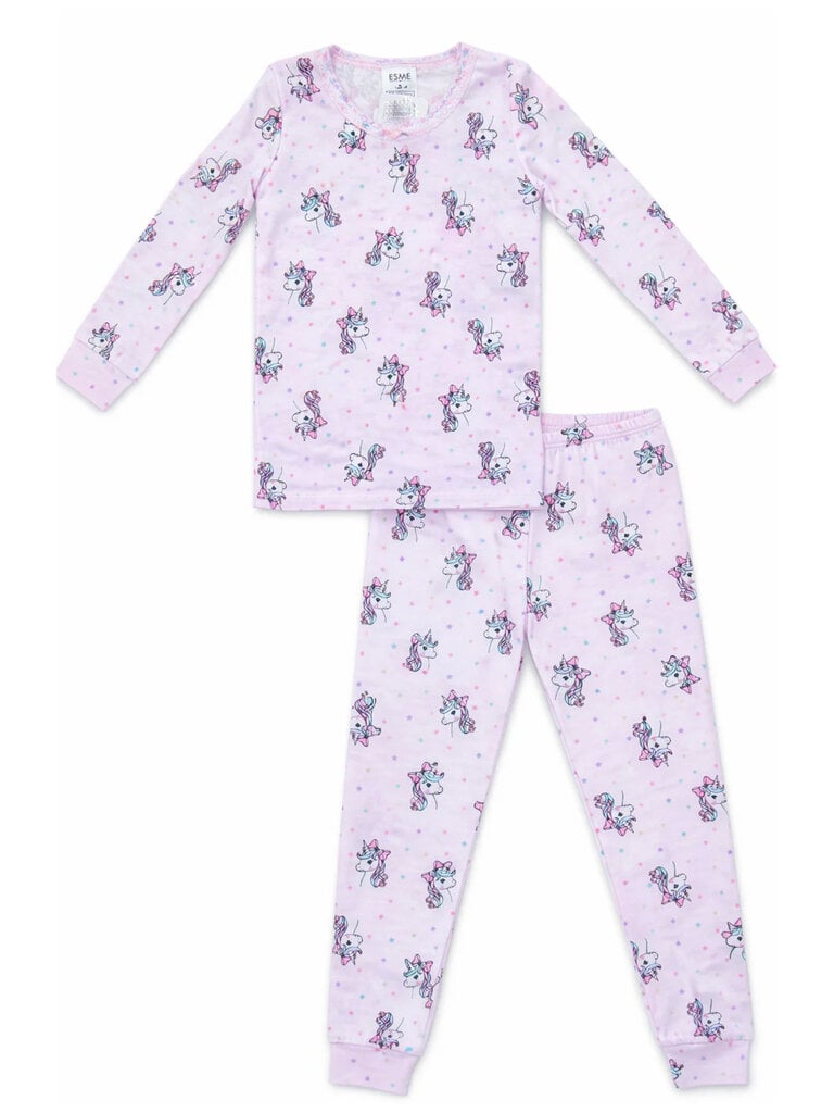 Esme Loungewear Coquette Unicorn Pajamas