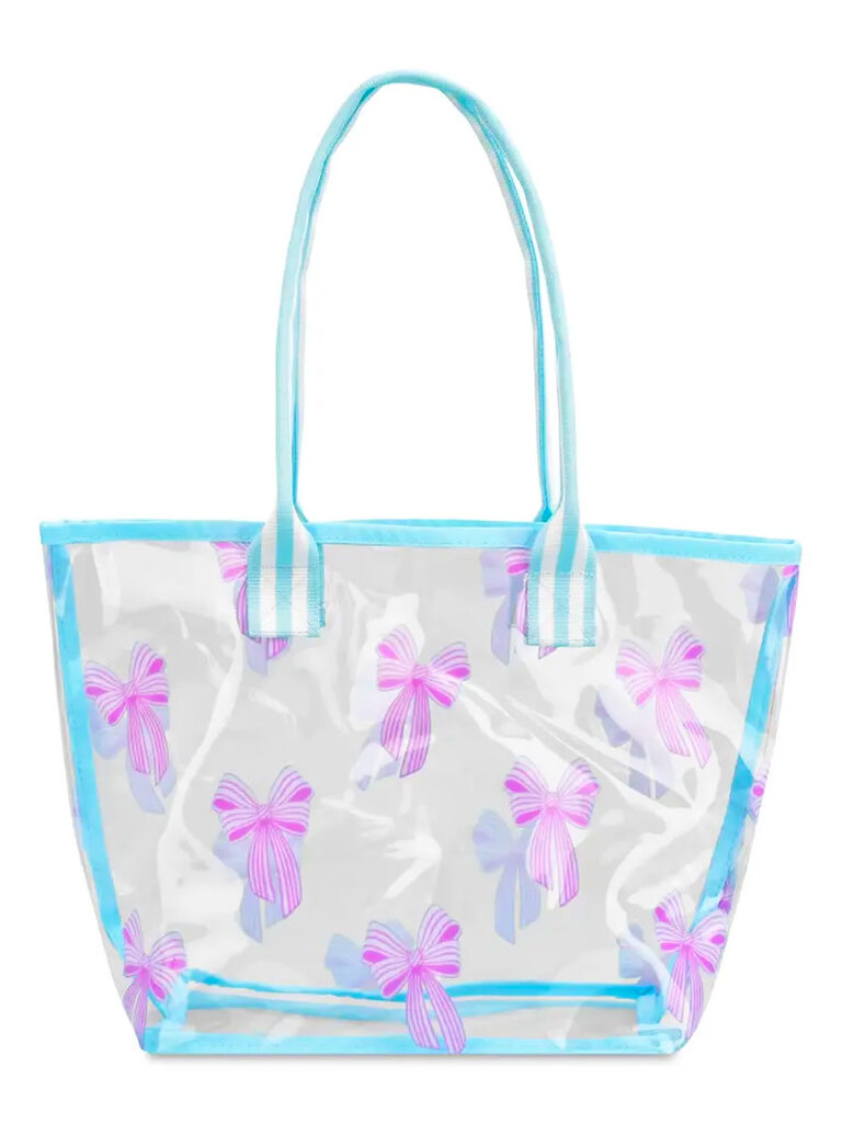 Iscream Spring Bows Clear Tote Bag