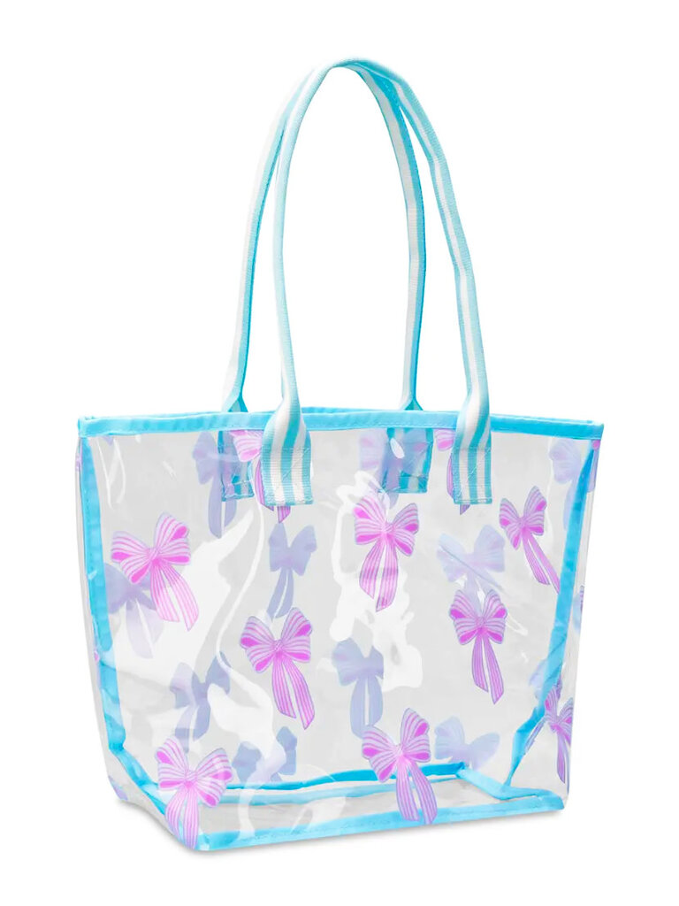 Iscream Spring Bows Clear Tote Bag