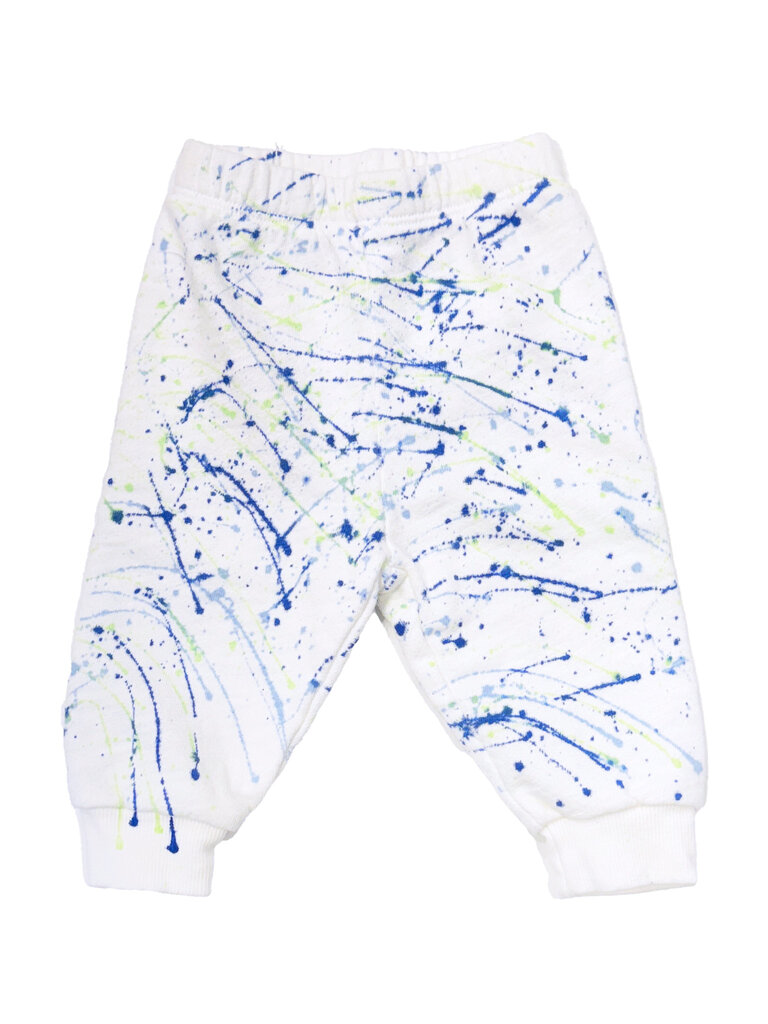 Californian Vintage Infant White Splatter Pant