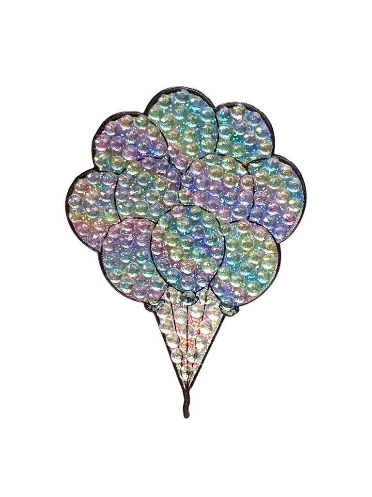 StickerBeans Birthday Balloons Card & Sticker