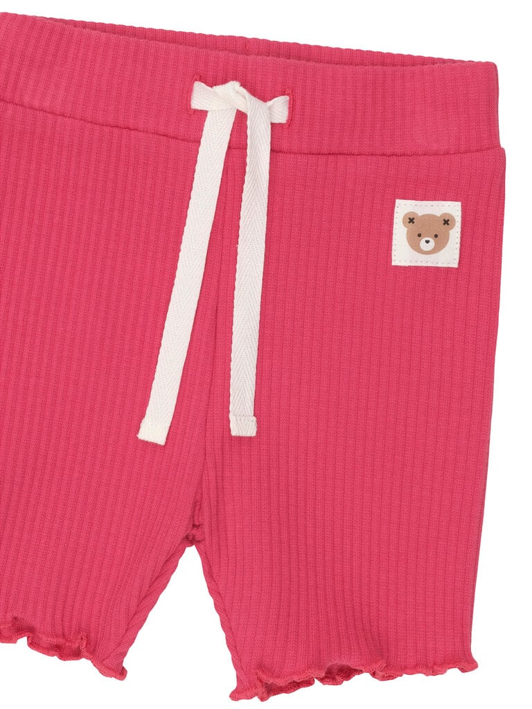 HUXBABY Cherry Rib Bike Short