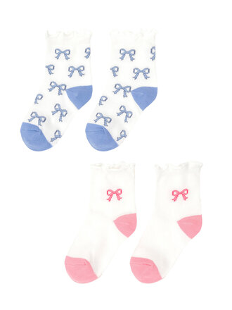 HUXBABY 2Pk Frill Sock