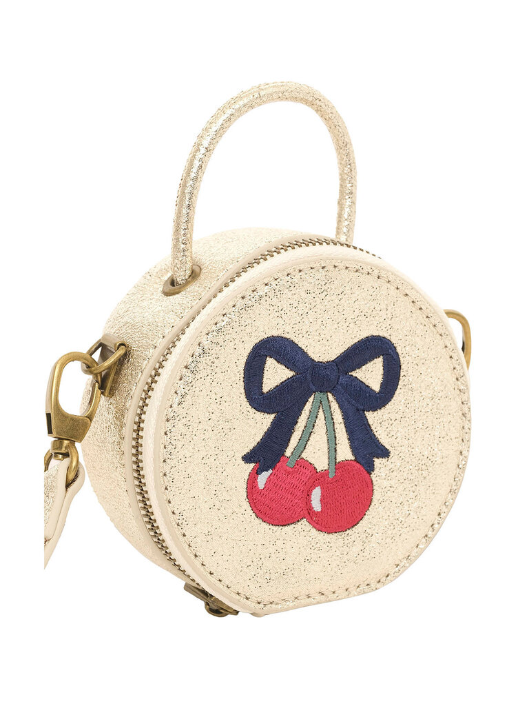 HUXBABY Cherry Bow Mini Handbag