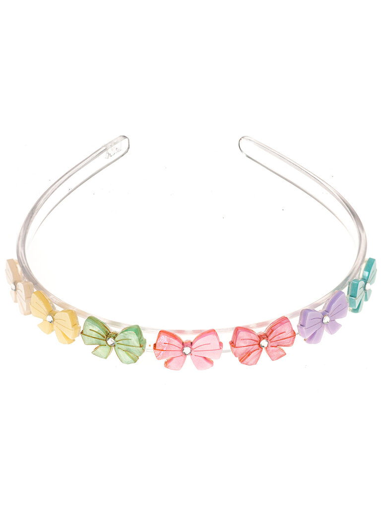 Lilies and Roses Pastel Mini Bows Headband