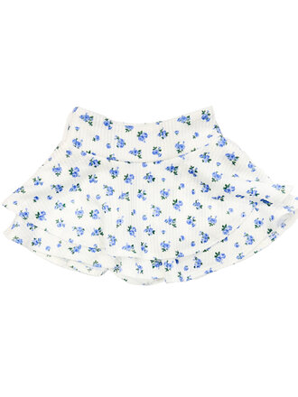 sofi Blue Floral Skort